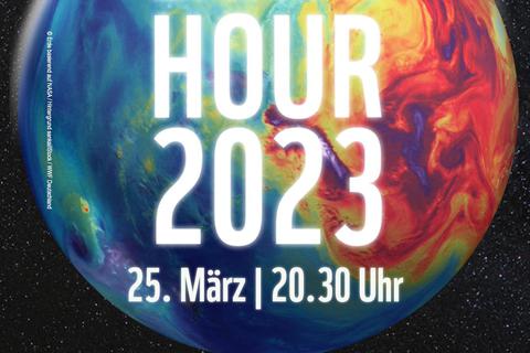 Das Logo der diesjährigen Earth Hour, die auch in Michelstadt von zahlreichen Aktionen begleitet wird.