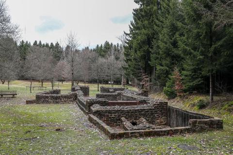 Die Nähe zum Kulturdenkmal Römerbad ist einer der Gründe, weshalb in Michelstadts politischen Gremien Zweifel an dem von Energiegenossenschaft und Entega geplanten Windkraftstandort bei Würzberg bestehen.Foto: Joaquim Ferreira  Foto: Joaquim Ferreira