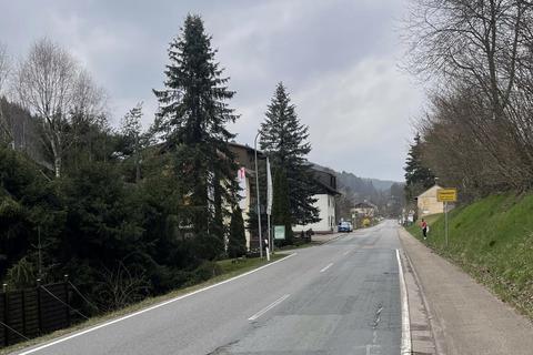 Die lange, gerade Durchfahrtsstraße in Finkenbach lädt zum schnellen Fahren geradezu ein. Das will der Ortsbeirat ändern. Foto: Thomas Wilken