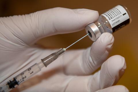 Im RMCC werden auch Klinikmitarbeiter geimpft. Archivfoto: dpa