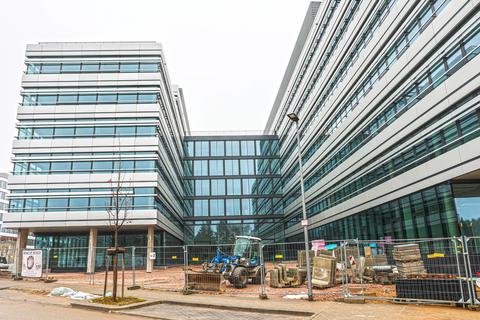 In der LandeshauptstadtWiesbaden entsteht gerade ein neues Finanzamt.