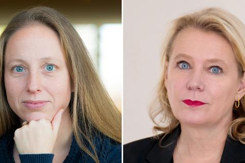 Dorothea Hartmann (links) und Beate Heine: Die künftigen Wiesbadener Intendantinnen.
