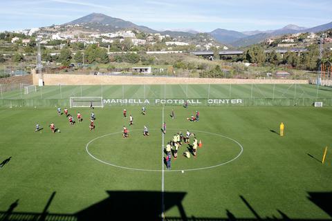 Trainingslager im Marbella Football Center.