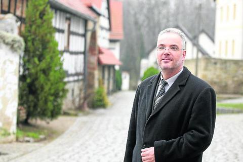 Der zurückgetretene ehrenamtliche Ortsbürgermeister von Tröglitz (Sachsen-Anhalt), Markus Nierth. Archivfoto: dpa