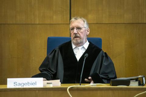 Thomas Sagebiel, der Vorsitzender Richter im Lübcke-Prozess. Foto: dpa