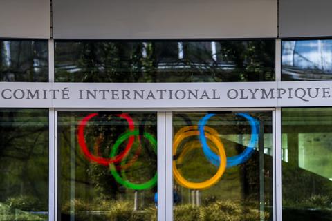 Der Sitz des IOC in Lausanne. Foto: dpa