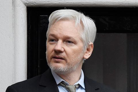 Julian Assange. Foto: dpa