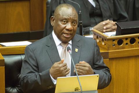 Südafrikas Präsident Cyril Ramaphosa kritisiert die Reisebeschränkungen gegen die Länder des südlichen Afrikas. Foto: dpa