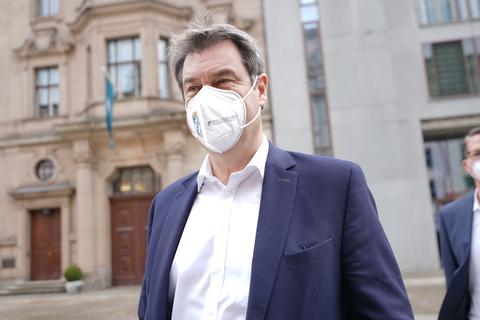 Markus Söder (CSU), Ministerpräsident von Bayern und CSU-Vorsitzender, kommt zur Klausurtagung des Geschäftsführenden Vorstands der Unionsfraktion im Bundestag. In der Sitzung soll es unter anderem um den Kanzlerkandidaten der Union für die Bundestagswahl 2021 gehen. Foto: dpa