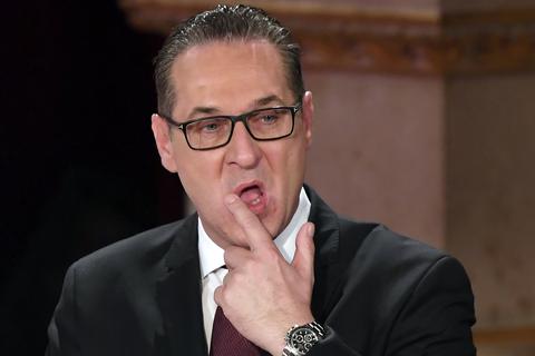 Heinz-Christian Strache. Foto: dpa