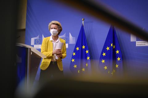 Ursula von der Leyen, Präsidentin der Europäischen Kommission. Foto: dpa