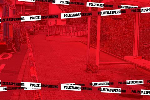 An dieser Bushaltestelle in Limburg wurde 2009 ein Obdachloser ermordet. Archivfoto: Fluck; Montage: vrm
