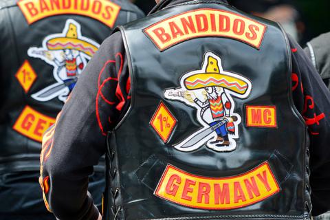 Die Polizei hat in fünf Bundesländern eine Razzia bei dem Mortottadclub „Bandidos“ duchgeführt. Symbolfoto: dpa