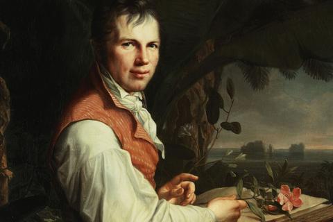 Alexander von Humboldt in einem zeitgenössischen Porträt des Malers Georg Friedrich Weitsch.  Bild: akg-images GmbH