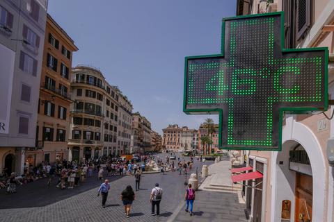Hitze in Italien