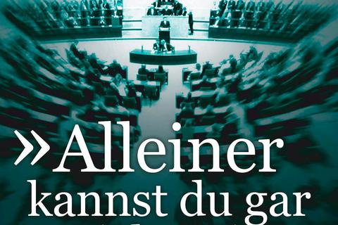 Peter Dausend, Horand Knaup: "Alleiner kannst du gar nicht sein". dtv, 463 Seiten, 22,70 Euro   Bild: dtv 