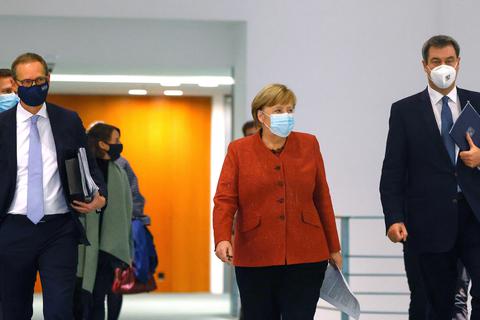 Bundeskanzlerin Angela Merkel trifft sich heute mit den Länderchefs, um weitere Corona-Maßnahmen zu beraten. Foto: Odd Andersen/AFP/POOL/dpa