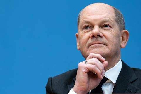 Der bisherige Vizekanzler und Finanzminister Olaf Scholz soll heute als vierter SPD-Politiker in der Geschichte zum Bundeskanzler gewählt werden.  Foto: dpa