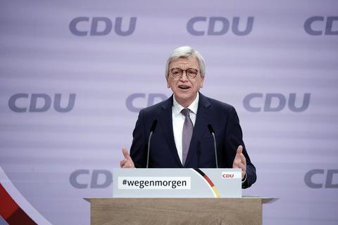 Der hessische Ministerpräsident Volker Bouffier.  Foto: dpa