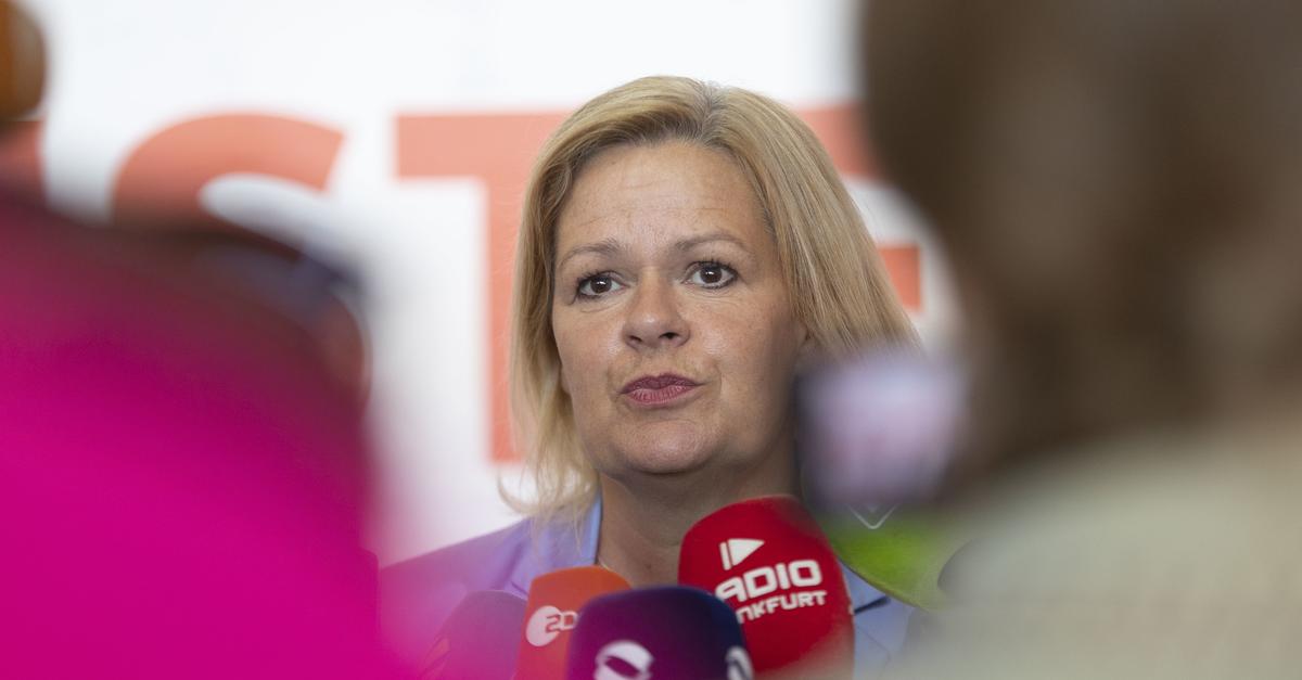 Affair Schönbohm puts Nancy Faeser under pressure