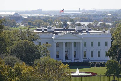 Umkämpft: Das Weiße Haus in Washington DC.  Foto: dpa