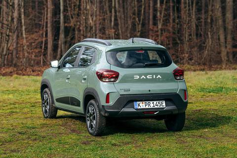 Der Dacia Spring ist eines der billigsten E-Autos auf dem deutschen Markt. Foto: Dacia