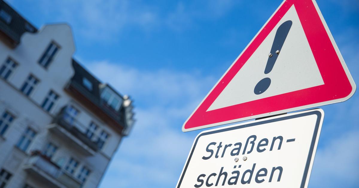 Bodenwelle: Gestürzter Radler klagt wegen Warnschildern