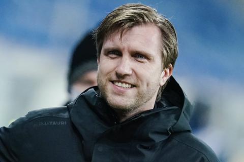 Eintracht-Sportverstand Markus Krösche bastelt weiter fleißig am Team der Frankfurter Eintracht. Archivfoto: dpa/Uwe Anspach
