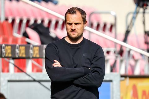 Mainz-05-Trainer Bo Svensson. Foto: Lukas Görlach