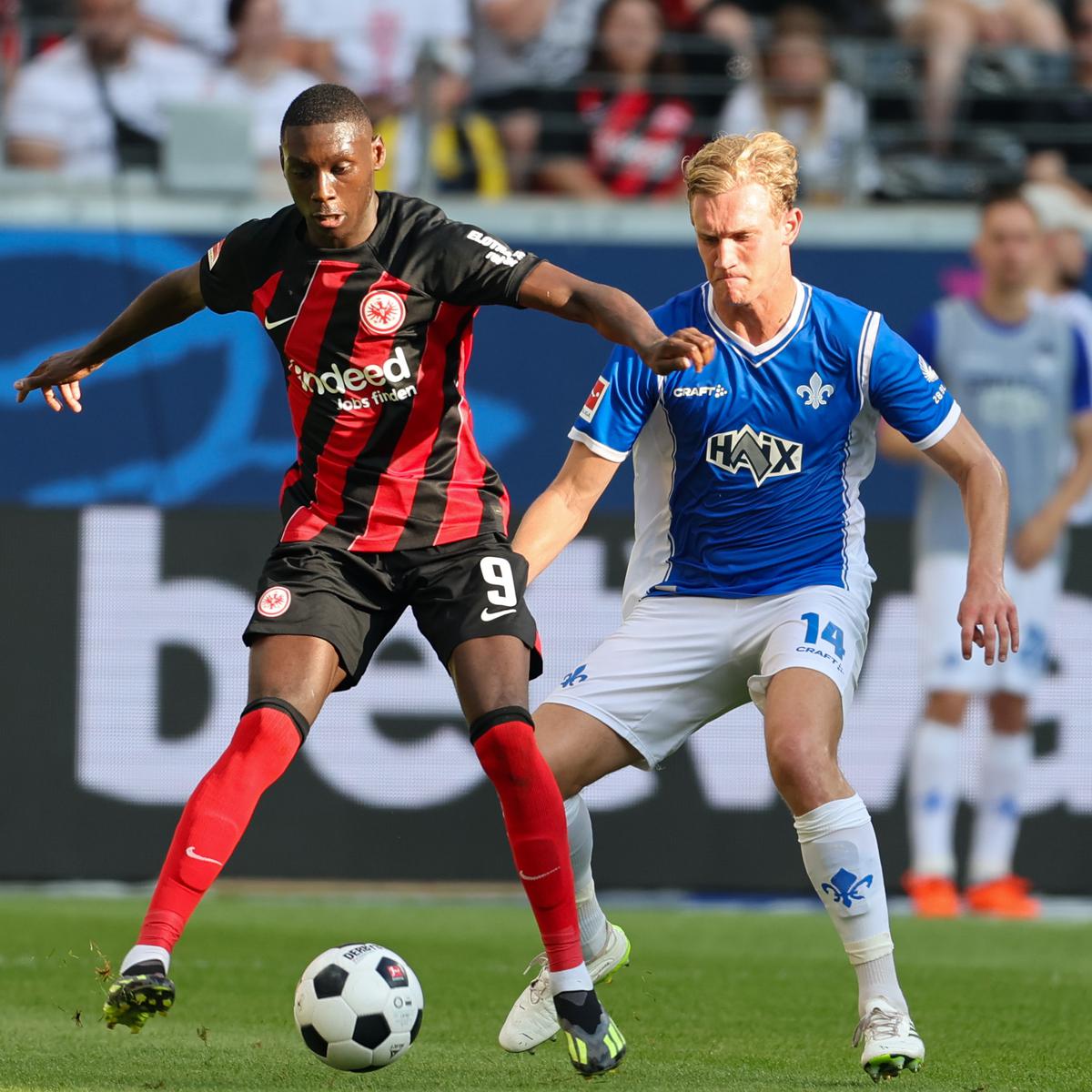 Eintracht gewinnt Hessenderby gegen Darmstadt 98 Echo Online