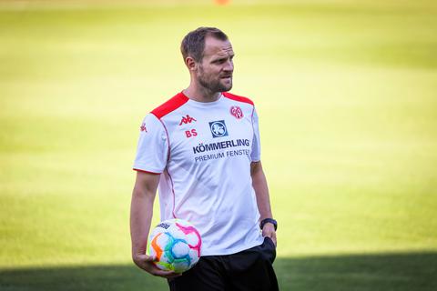 Mainz-05-Cheftrainer Bo Svensson. Foto: Lukas Görlach