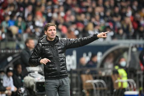 Eintracht-Cheftrainer Oliver Glasner. Foto: dpa