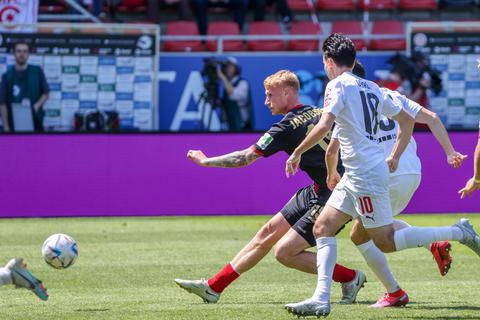 Das Tor von Bjarke Jacobsen reicht letztlich zur Relegation für den SVWW.