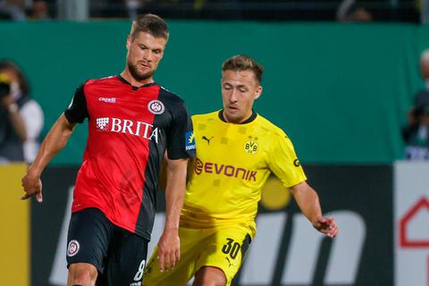 Ein Highlight in der DFB-Pokalgeschichte des SVWW, das 0:3 anno 2021 gegen Borussia Dortmund.