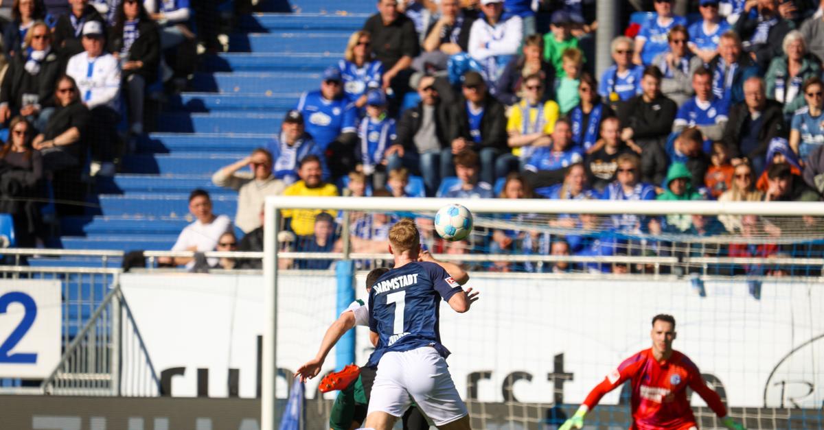 SV Darmstadt 98 striker Isac Lidberg finds his form again