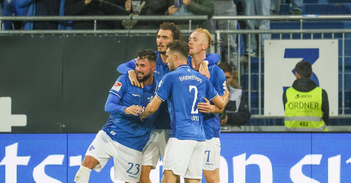 Isac Lidberg und Fraser Hornby schießen den SV Darmstadt 98 zum Sieg