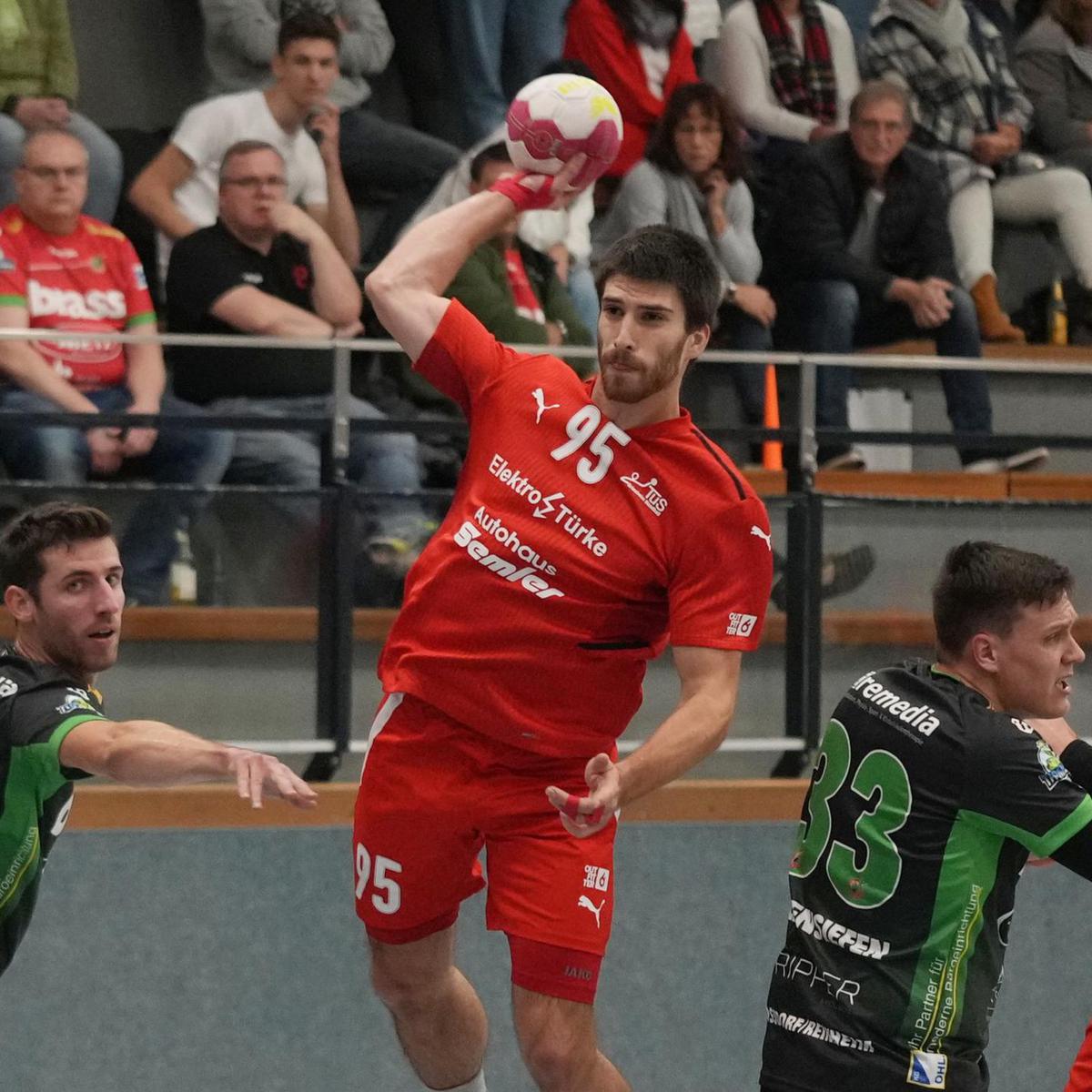 Handball Hartes Pensum für Roßdorf/Reinheim und Bieberau II