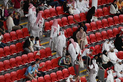 Schwache Leistung, keine Euphorie: Für Katar ist im WM-Stadion nichts zu holen.