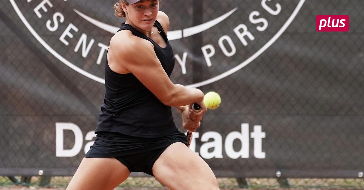 Nationales Tennisturnier in Darmstadt mit guter Bekannten Echo Online