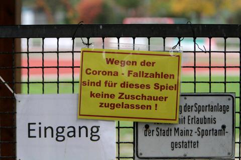 In Mainz sind bei Sportveranstaltungen in der Regel keine Zuschauer zugelassen. Foto: hbz/Jörg Henkel 