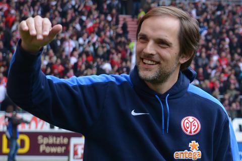 Rückblick: Thomas Tuchel vor elf Jahren als Trainer des FSV Mainz 05.