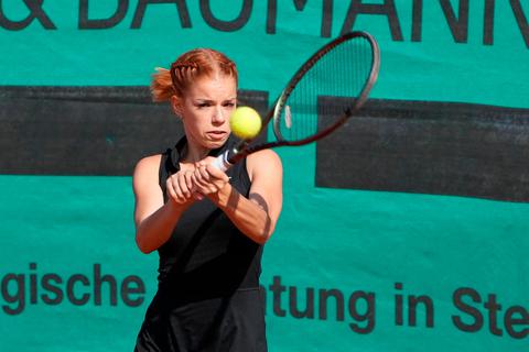Emma Ackermann gewann ihr Einzel und punktete beim 6:3-Sieg des TEC Darmstadt im Doppel mit Paulina Tuscher. Thomas Zöller