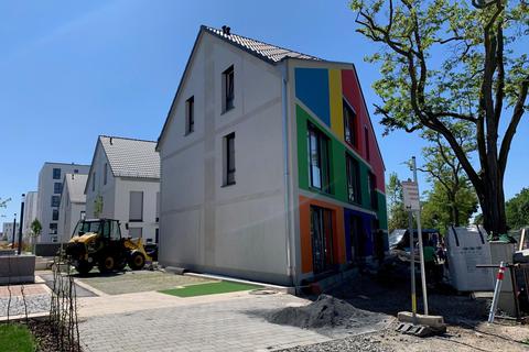 Die gerade fertiggestellte Mannheimer Siedlung Franklin ist ein Beispiel für serielles standardisiertes Bauen. Foto: Traumhaus